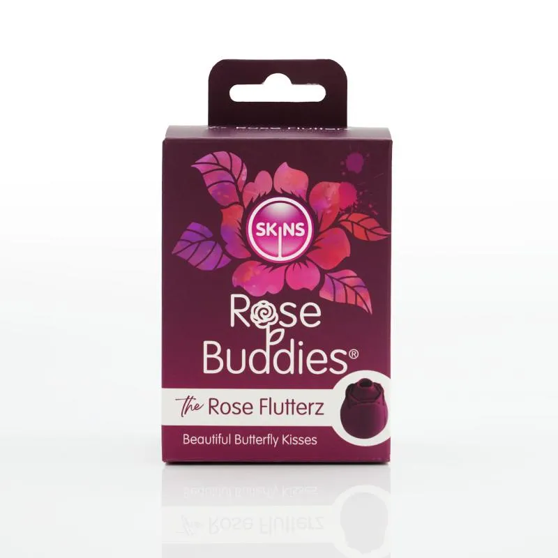 Skins Rose Buddies - Der Rose Flutterz Vibrator - Bordeaux – Bild 2
