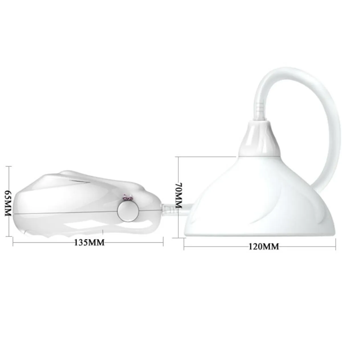 Vibrierende Saugpumpe für Brustwarzen – Bild 5