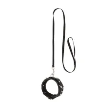 Bad Kitty Halsfessel mit Leine, schwarz Bad Kitty Halsfessel mit Leine, schwarz