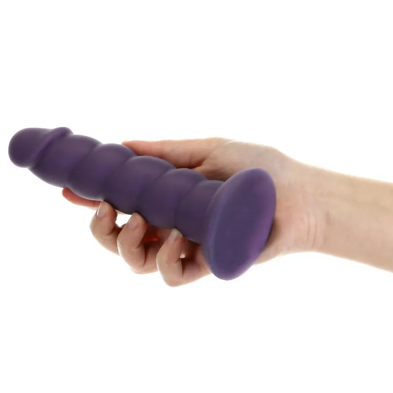 Addiction – Fantasy Unicorn Dildo 18 cm – Lila – Bild 2