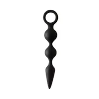 Malesation Ball Chain Small: Analkette, schwarz Malesation Ball Chain Small: Analkette, schwarz