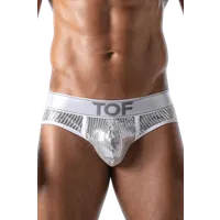 Herren Slip weiß silber Herren Slip weiß silber