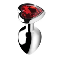 Booty Sparks - Red Heart Gem Small, 7,1 cm Booty Sparks - Red Heart Gem Small, 7,1 cm