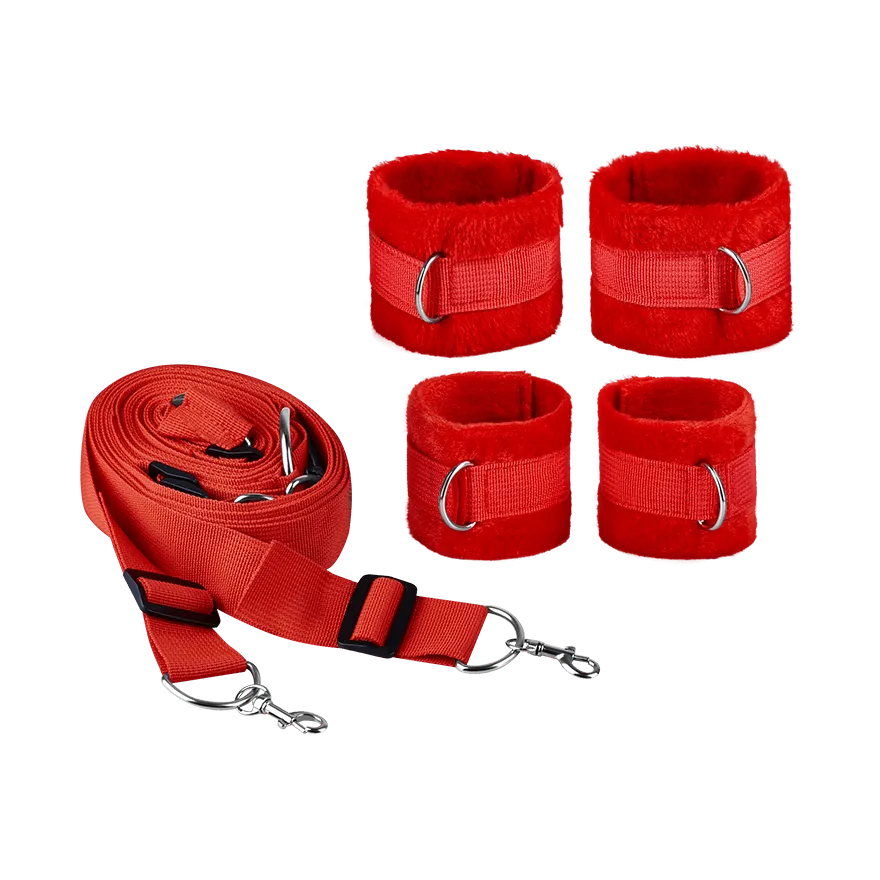 Reizvolles Bett-Fessel-Set, 3 Teile Reizvolles Bett-Fessel-Set, 3 Teile