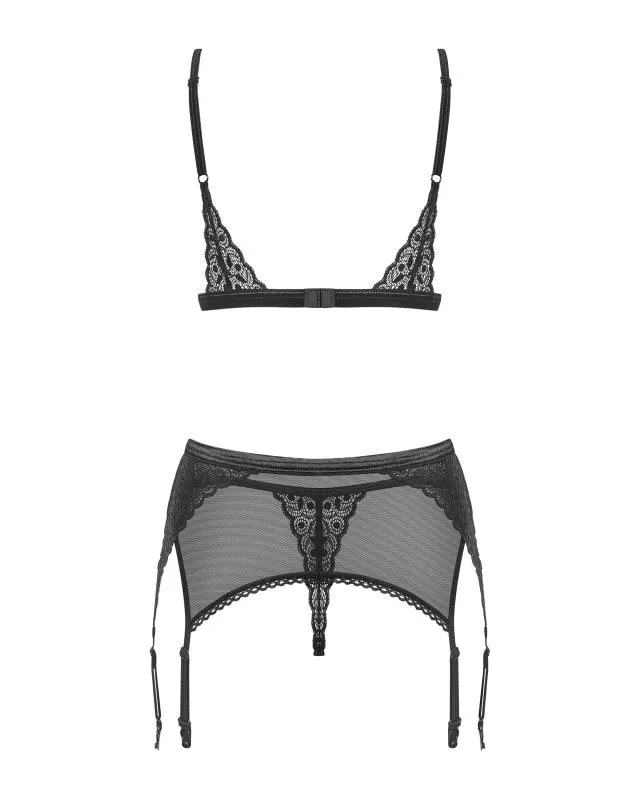 Obsessive - 3-teiliges BH-Set Shibu - schwarz – Bild 4