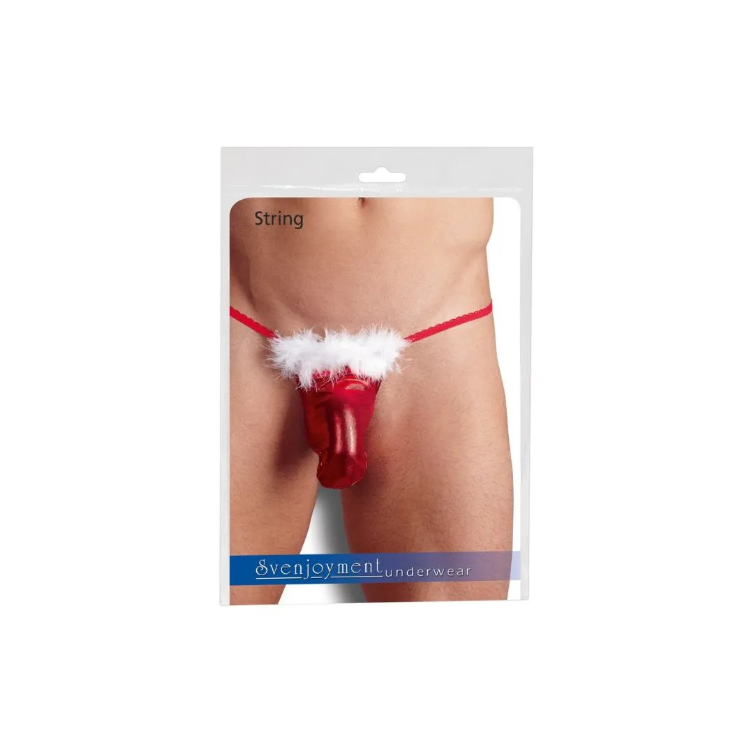 Herren String Weihnachten – Bild 5