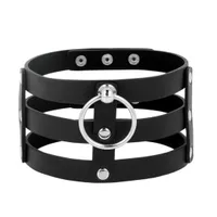 Handgefertigter Choker mit Triple-Band Handgefertigter Choker mit Triple-Band
