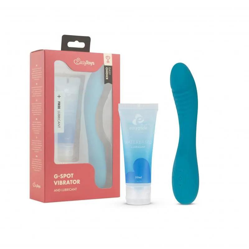 Easy Choice G-Punkt-Vibrator & Gleitgel Set Easy Choice G-Punkt-Vibrator & Gleitgel Set