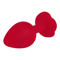 Analplug mit rosenförmiger Basis, 8,5 cm Analplug mit rosenförmiger Basis, 8,5 cm