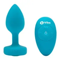 Vibrating Jewel Plug - S/M, 9,8 cm Vibrating Jewel Plug - S/M, 9,8 cm