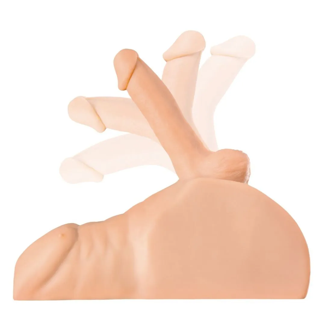 Torso-Masturbator „Perfect Ride“ mit rundum beweglichem Penisdildo – Bild 2