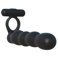 Vibrierender Penisring „Posable Partner Double Penetrator“ Vibrierender Penisring „Posable Partner Double Penetrator“