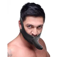 Master Series Face Fuk On Mouth Gag: Strap On, schwarz Master Series Face Fuk On Mouth Gag: Strap On, schwarz