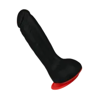 Flexibler Naturdildo mit Saugfuß, 21 cm Flexibler Naturdildo mit Saugfuß, 21 cm