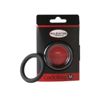 Malesation Cock-Ring: Penisring, schwarz (50mm) Malesation Cock-Ring: Penisring, schwarz (50mm)
