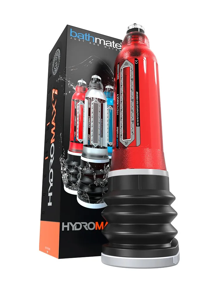 Bathmate Hydromax 7: Penispumpe, rot Bathmate Hydromax 7: Penispumpe, rot