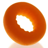 Oxballs - Axis Rib Griphold Cockring Orange Ice Oxballs - Axis Rib Griphold Cockring Orange Ice
