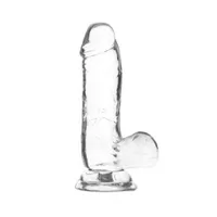 Crystal Addiction - Transparenter Dildo - 15 cm Crystal Addiction - Transparenter Dildo - 15 cm