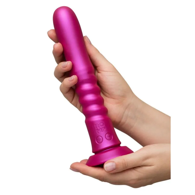 ROMP - Jiggle Stoßvibrator mit Saugnapf - Pink – Bild 2