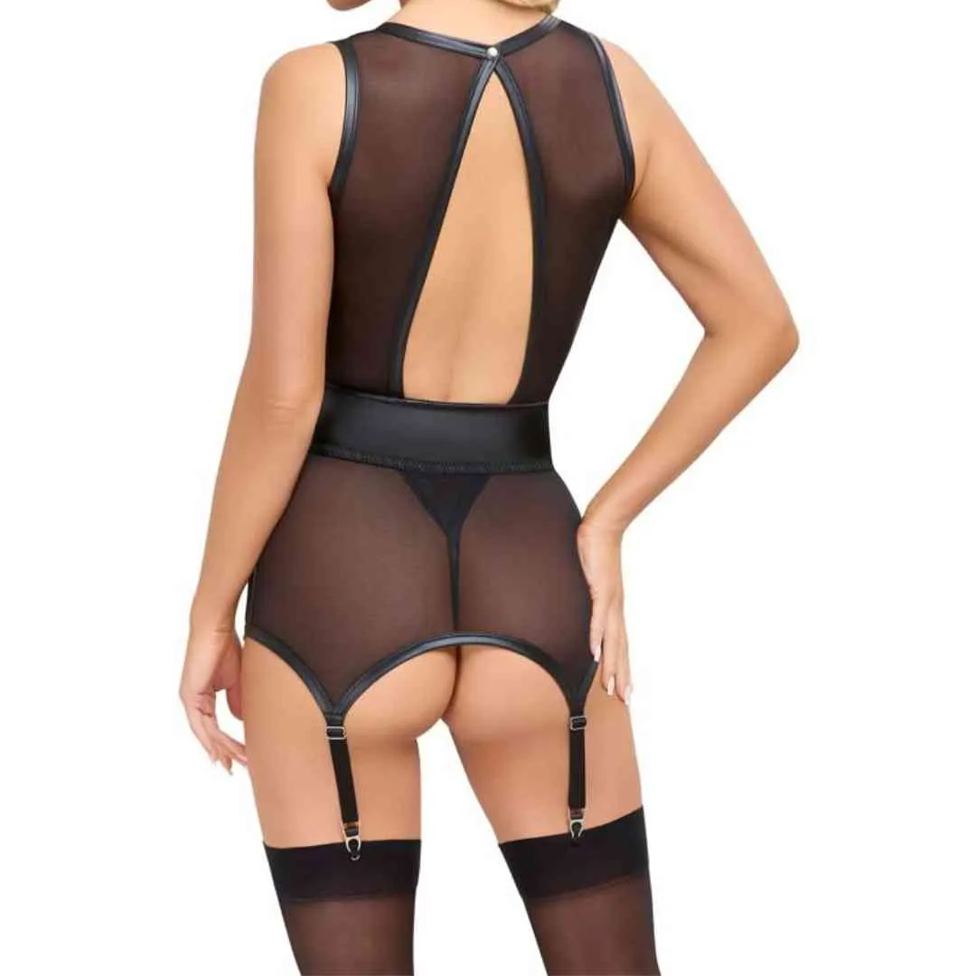 Strapshemd plus String mit Mattlook-Details – Bild 3