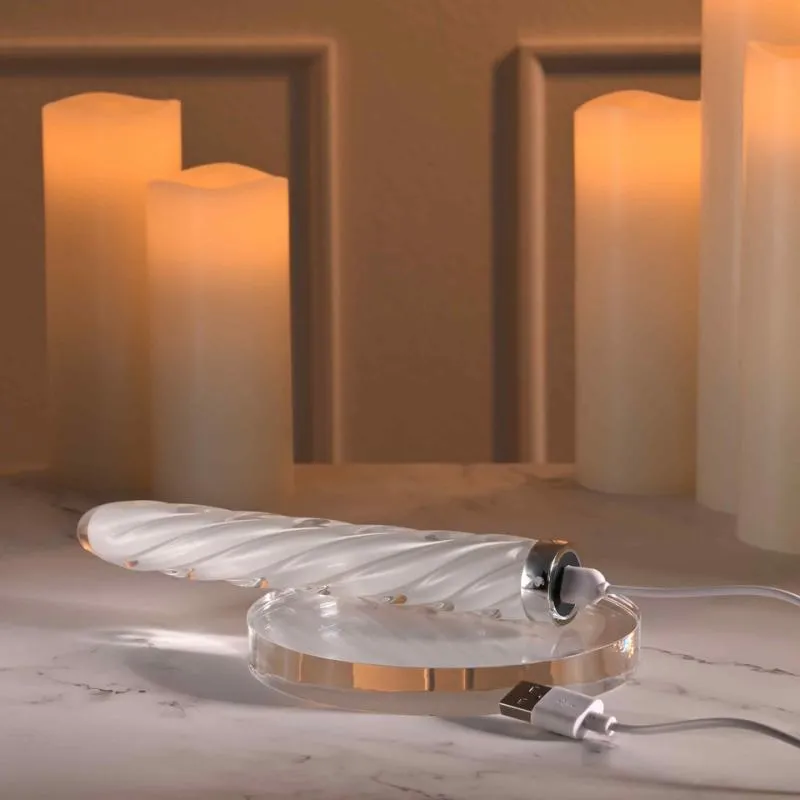 Playboy - In A Twist Glas-Vibrator – Bild 4