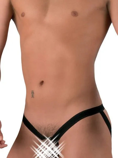 Eros Veneziani: Funktionsjock, schwarz (S/M) Eros Veneziani: Funktionsjock, schwarz (S/M)
