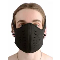 Master Series Neoprene Snap On Face Mask: Kopfmaske, schwarz Master Series Neoprene Snap On Face Mask: Kopfmaske, schwarz