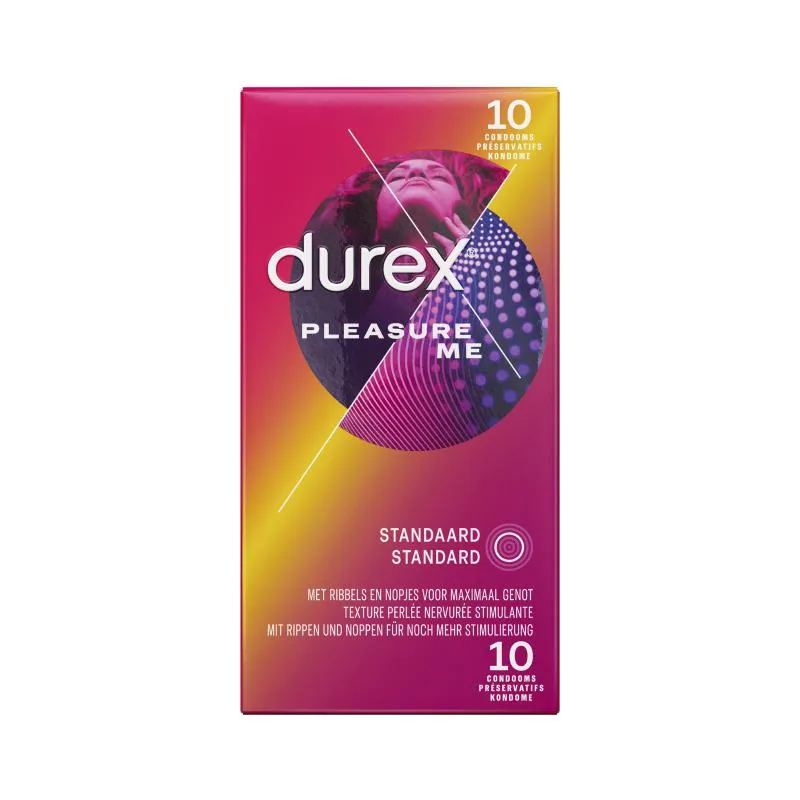 Durex Pleasure Me Kondome - 10 Kondome Durex Pleasure Me Kondome - 10 Kondome