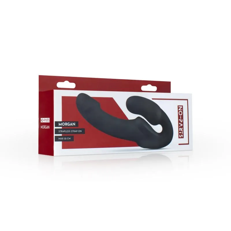 No-Parts »Morgan« halterloser Strap-On 22 cm – Bild 2