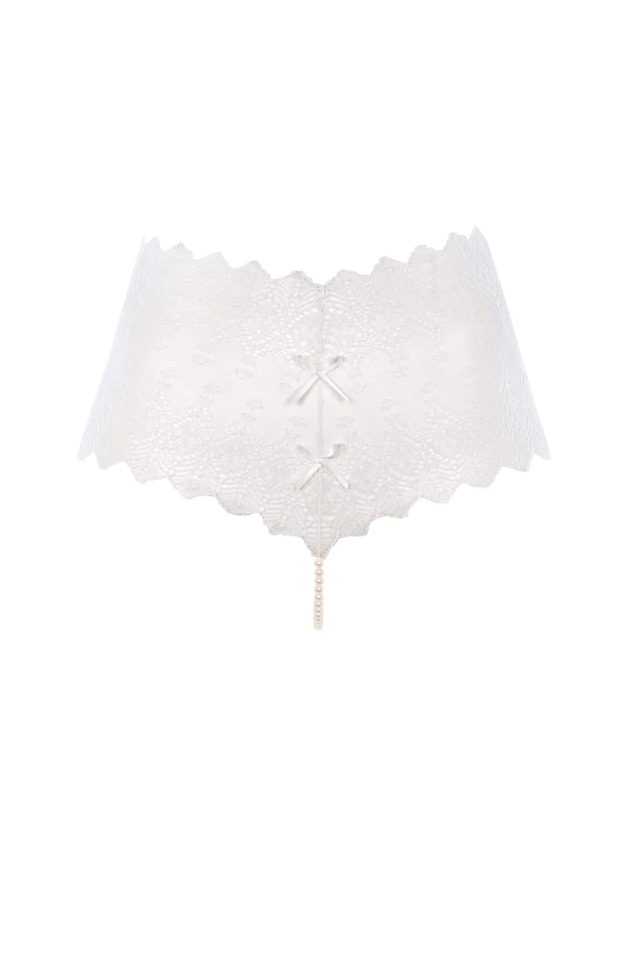 Bracli - Genfer Strumpfhose Elfenbein - Luxus Perlenstring Dessous Größe M Bracli - Genfer Strumpfhose Elfenbein - Luxus Perlenstring Dessous Größe M