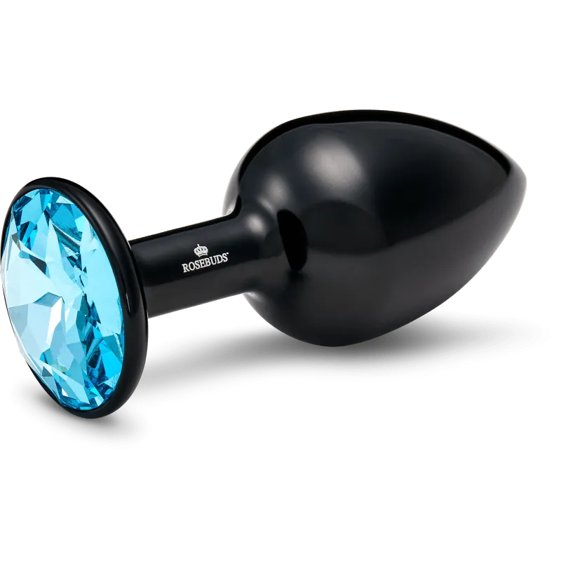 Rosebuds™ - Medium Alu Schwarz Kristall Rosebuds™ - Medium Alu Schwarz Kristall