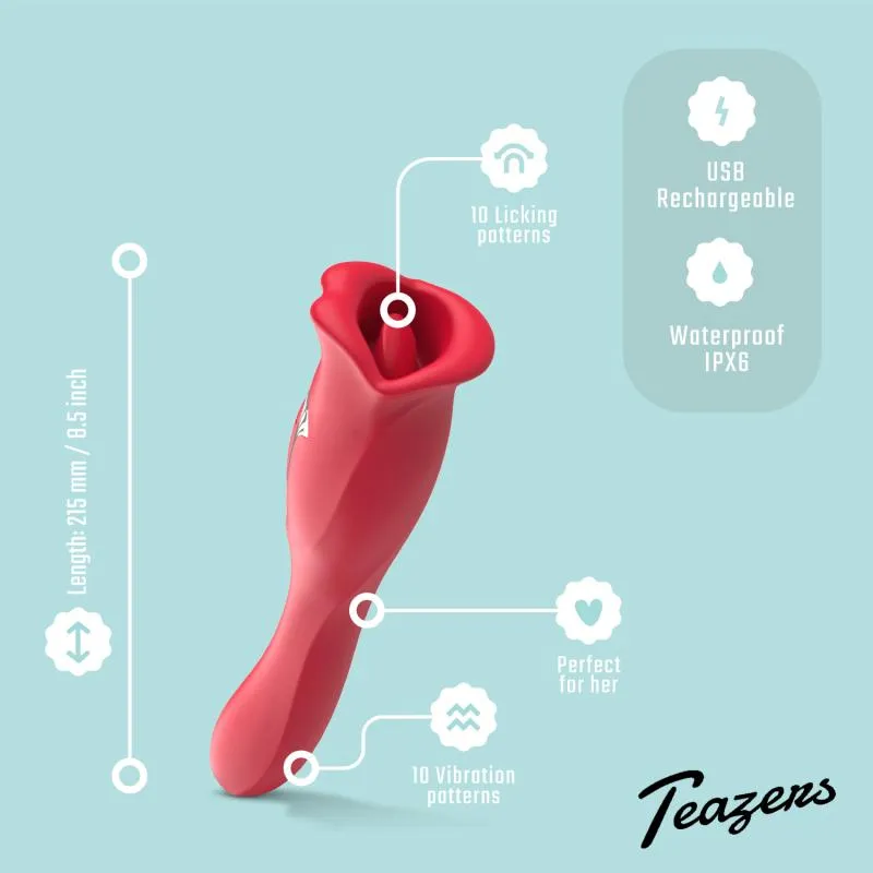 Teazers »Kiss« Auflege- & Vibrator – Bild 5