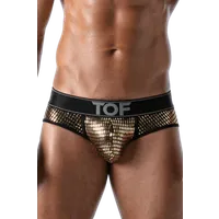Herren Slip schwarz gold Herren Slip schwarz gold