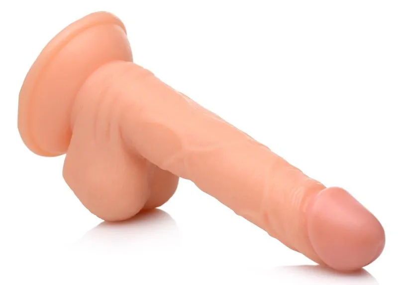Pop Peckers - Poppin Dildo 16,5 cm - Beige – Bild 2