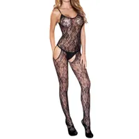 Bodystocking Ouvert in floraler Spitze Bodystocking Ouvert in floraler Spitze