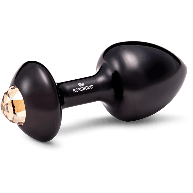 Rosebuds™ - Neu Klein Alu Schwarz Kristall Rosebuds™ - Neu Klein Alu Schwarz Kristall