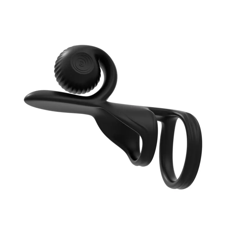 SVibe - Snail JOVI Paar-Ring - Schwarz – Bild 3