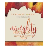 Intimate Earth - Natural Flavors Glide Nectarines Foil 3 ml Intimate Earth - Natural Flavors Glide Nectarines Foil 3 ml