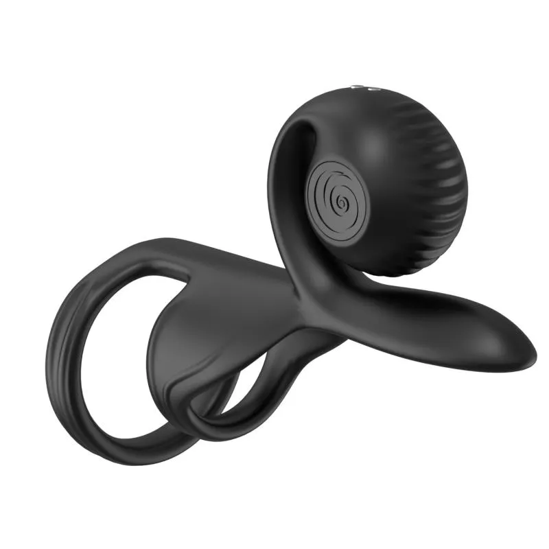 SVibe - Snail JOVI Paar-Ring - Schwarz – Bild 2