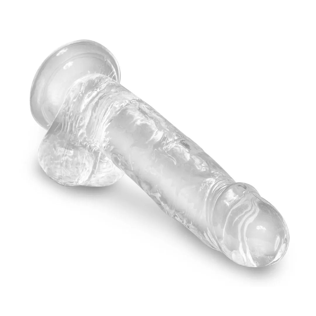 Naturdildo mit Saugnapf „Cock with Balls 7“ – Bild 3