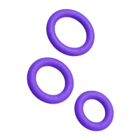 ROMP - Penisring Trio lila ROMP - Penisring Trio lila