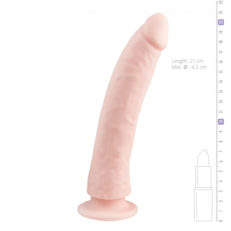 EasyToys Realistischer Dildo - 21 cm – Bild 4
