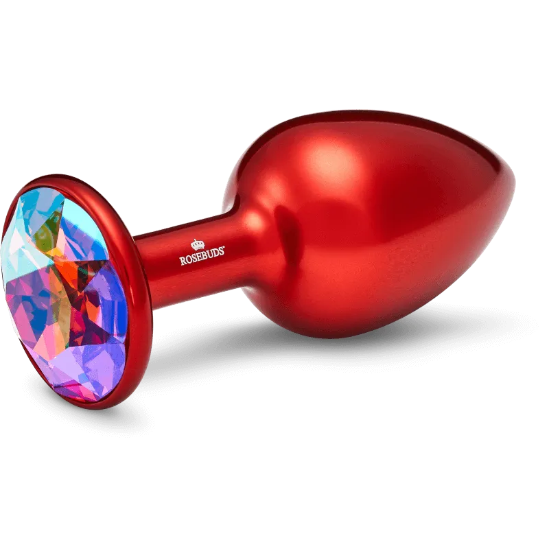 Rosebuds™ - Medium Alu Rot Kristall – Bild 2