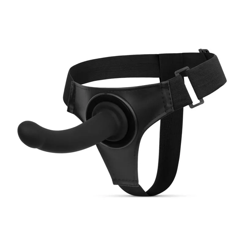 Fetish Collection – Harness Mit Saugnapf – Schwarz – Bild 2