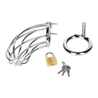 Peniskäfig aus Metall, inkl. Schloss, 12,5 cm Peniskäfig aus Metall, inkl. Schloss, 12,5 cm