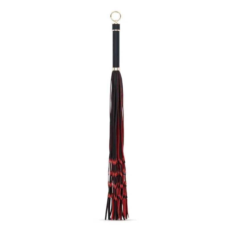 Easytoys Fetish - Flogger 64 cm - Rot und Schwarz – Bild 2