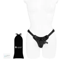 Deluxe Strap-On Dildo mit Harness, 12 cm Deluxe Strap-On Dildo mit Harness, 12 cm