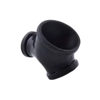 Toylie Gil: Latex-Penishülle mit Penis-/Hodenring, schwarz Toylie Gil: Latex-Penishülle mit Penis-/Hodenring, schwarz