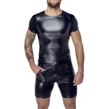 Enges Shirt im Powerwetlook Enges Shirt im Powerwetlook