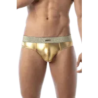 Herren Slip gold Glitzer Herren Slip gold Glitzer